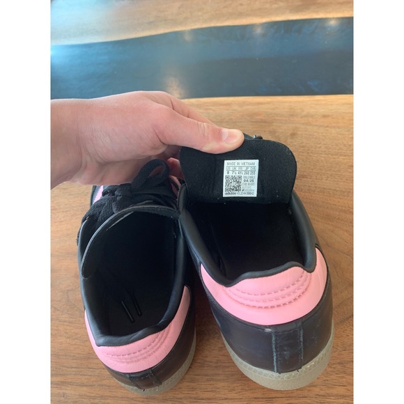 Adidas Samba Messi Inter Miami CF Core Black Bliss Pink IH8157 Mens 8 Womens 9.5 - Picture 4 of 6